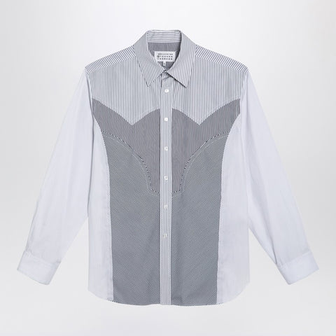 Maison Margiela Maison Margiela Striped patchwork shirt