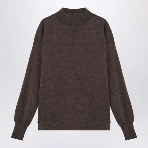 Maison Margiela Maison Margiela Brown wool turtleneck sweater