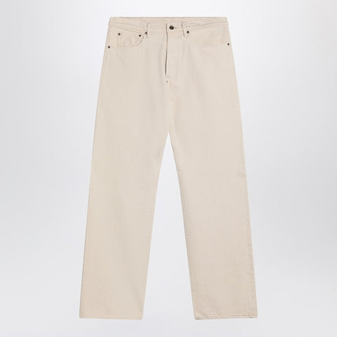 Maison Margiela Maison Margiela Ecru cotton trousers