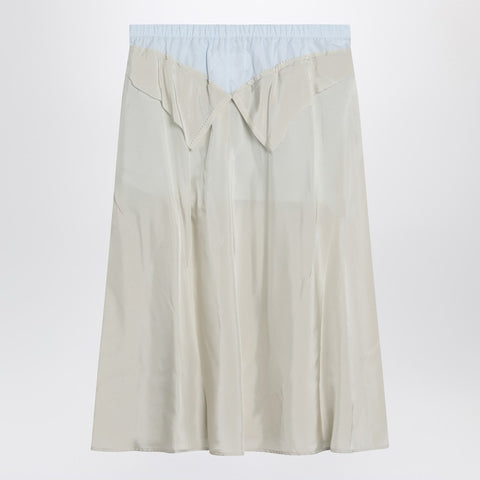 Maison Margiela Maison Margiela Beige aloe Anonymity of the lining skirt