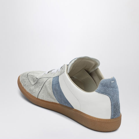 Maison Margiela Maison Margiela White and light blue Replica sneakers