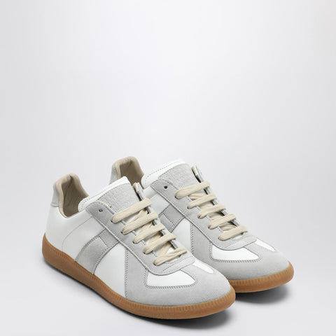 Maison Margiela Maison Margiela Grey and white Replica sneakers