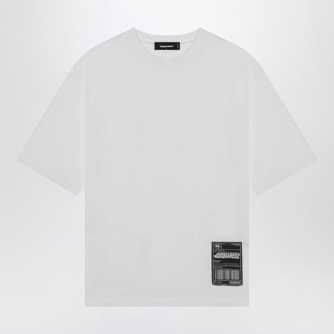 Dsquared2 Dsquared2 White T-shirt with logo patch