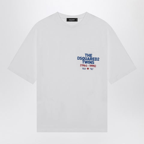 Dsquared2 Dsquared2 White cotton T-shirt with logo