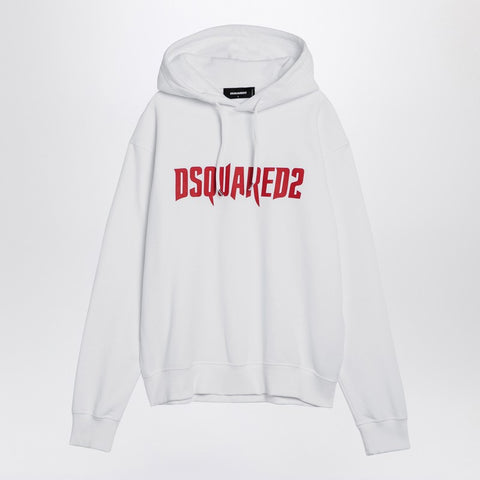 Dsquared2 Dsquared2 White cotton hoodie