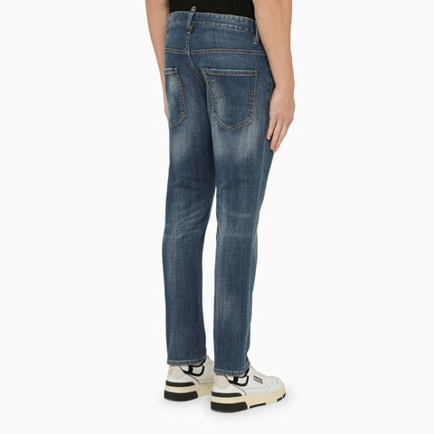 Dsquared2 Dsquared2 Regular blue washed denim jeans