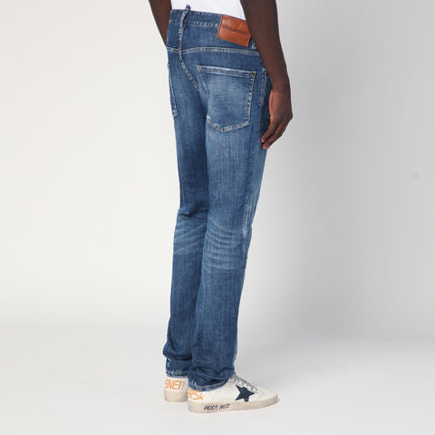 Dsquared2 Dsquared2 Medium Perfecto Wash Cool Guy jeans in faded blue