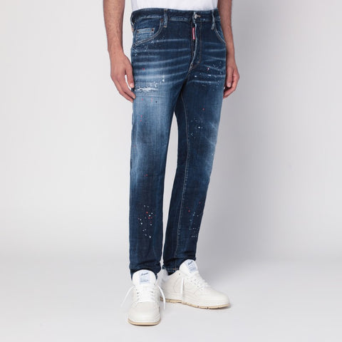 Dsquared2 Dsquared2 Medium Easy Wash Tidy Biker Jeans