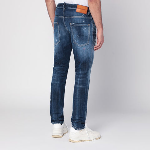 Dsquared2 Dsquared2 Medium Easy Wash Tidy Biker Jeans