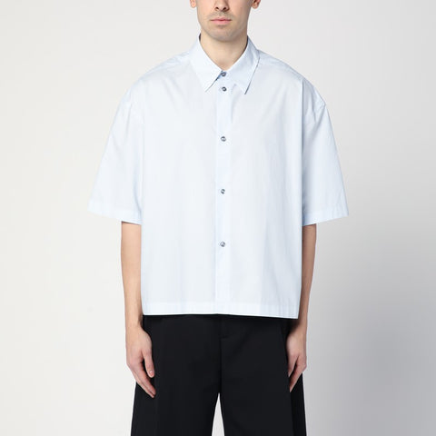 Studio Nicholson STUDIO NICHOLSON Light blue shirt in organic cotton