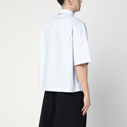 Studio Nicholson STUDIO NICHOLSON Light blue shirt in organic cotton