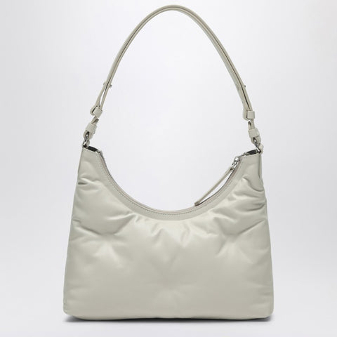 Maison Margiela Maison Margiela Greige Glam Slam small hobo bag