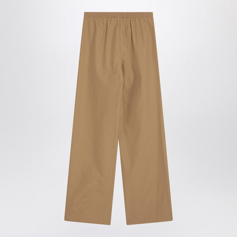 Loulou Studio Loulou Studio Sand-coloured trousers in cotton