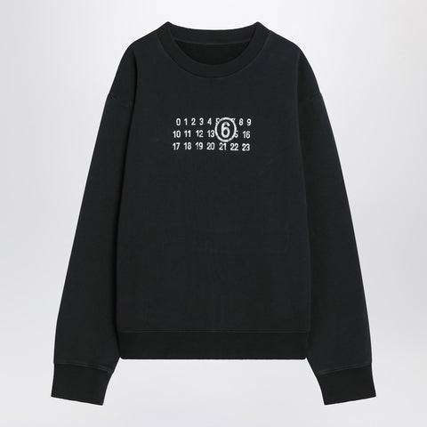 MM6 Maison Margiela MM6 Maison Margiela Sweatshirt Numeric black in cotton