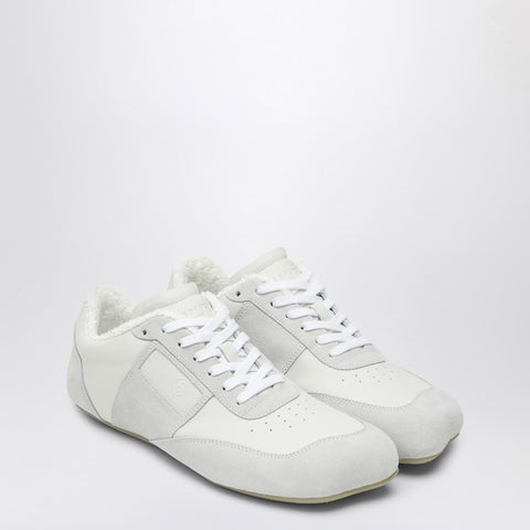 MM6 Maison Margiela MM6 Maison Margiela White leather and suede sneaker