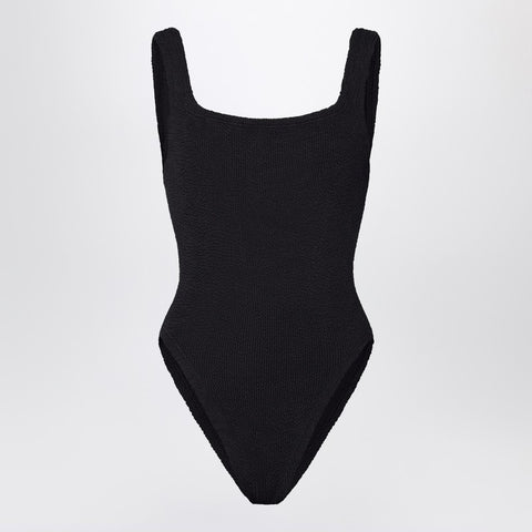Hunza G. Hunza G. Hunza G Square one-piece swimsuit in black