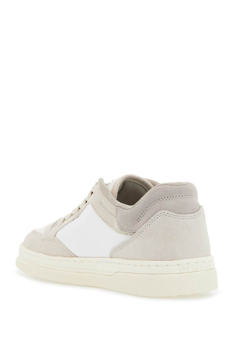 Pinko Pinko casual and elegant beige leather sneakers mandy 10