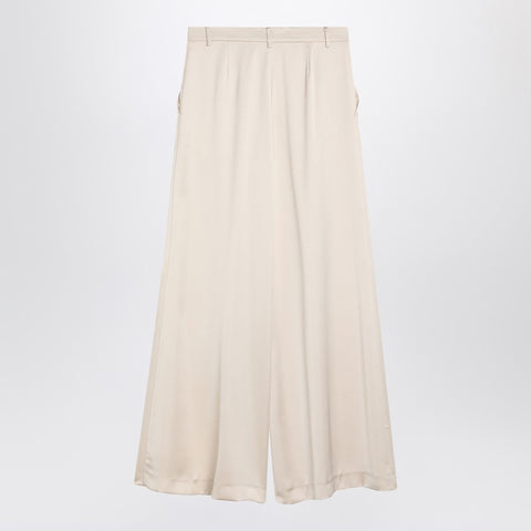 The Andamane THE ANDAMANE Ivory trouser skirt