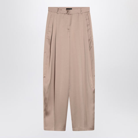 The Andamane THE ANDAMANE Wide greige pants