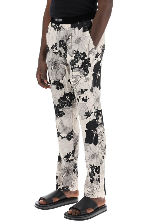 Tom Ford Tom Ford pajama pants in floral silk