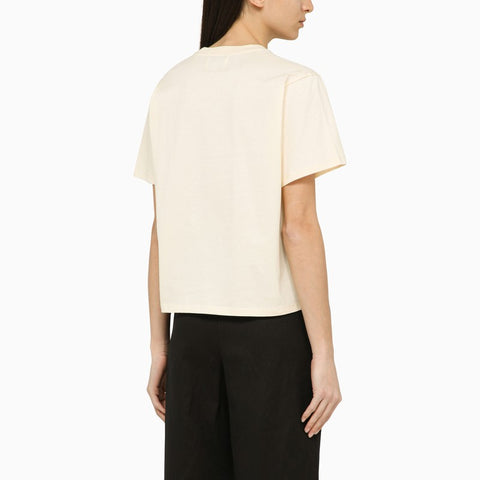 Loulou Studio Loulou Studio Ivory crew-neck t-shirt