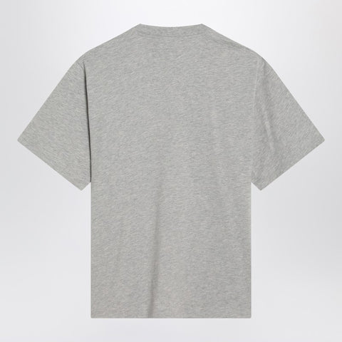 Loulou Studio Loulou Studio Grey cotton crew-neck T-shirt