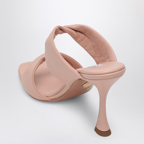 Aquazzura Aquazzura High-heeled Twist pink leather