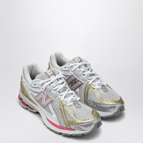 New Balance New Balance Sneaker 1906R Silver Metallic/Dragon Berry/White