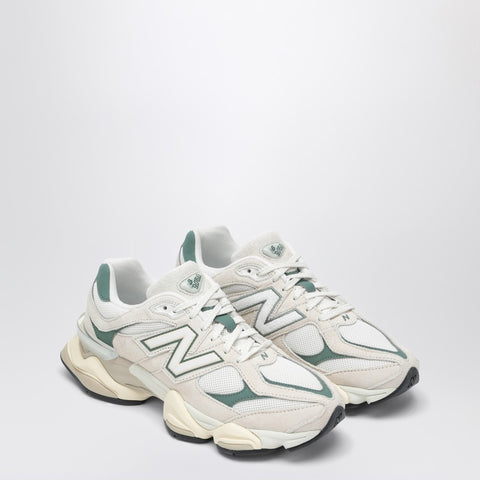 New Balance New Balance Low Sneaker 9060 Linen with Dark Juniper