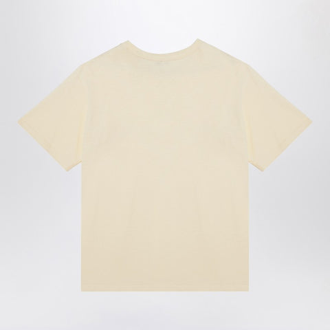 Wales Bonner Wales Bonner Organic cotton light yellow T-shirt