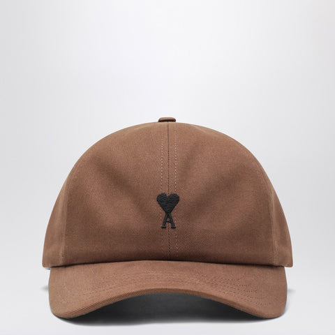 Ami Paris Ami Paris Ami De Coeur Hazelnut baseball cap