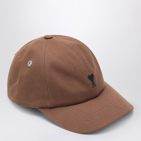Ami Paris Ami Paris Ami De Coeur Hazelnut baseball cap