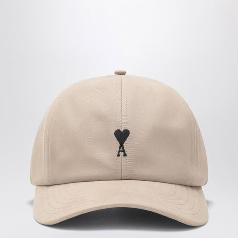 Ami Paris Ami Paris Ami De Coeur coffee milk baseball cap