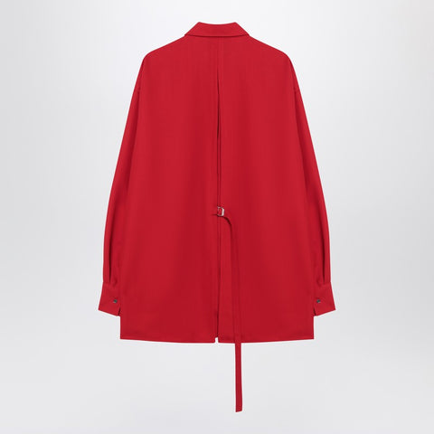 Ami Paris Ami Paris Red wool shirt