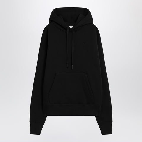 Ami Paris Ami Paris Black Ami De Coeur hoodie