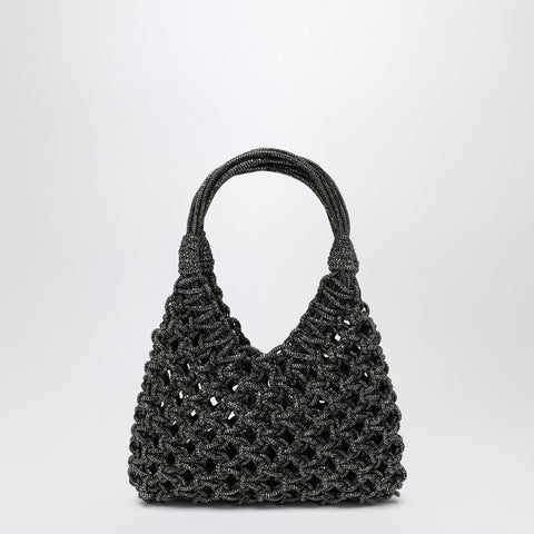 Hibourama Hibourama Black Vannifique Small bag with crystals