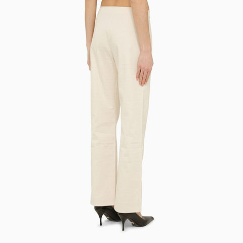Our Legacy Our Legacy Regular white cotton trousers