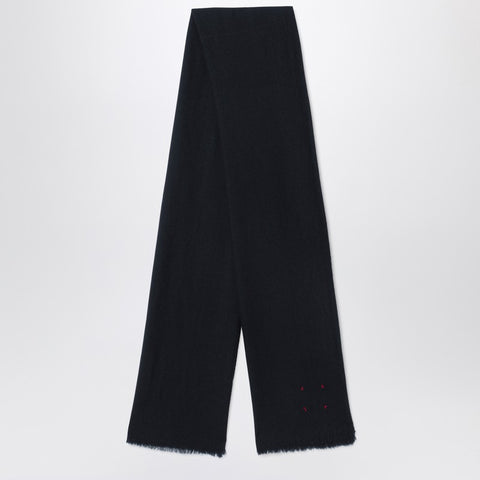 Destin Destin Black wool scarf