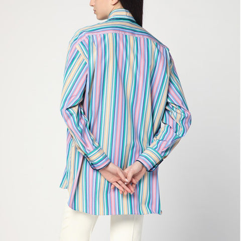 Etro ETRO Multi-coloured striped cotton shirt