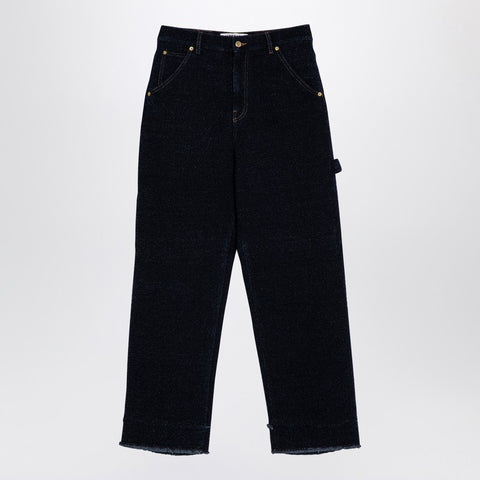 Darkpark DARKPARK Blue bouclé denim jeans