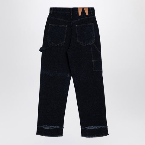 Darkpark DARKPARK Blue bouclé denim jeans
