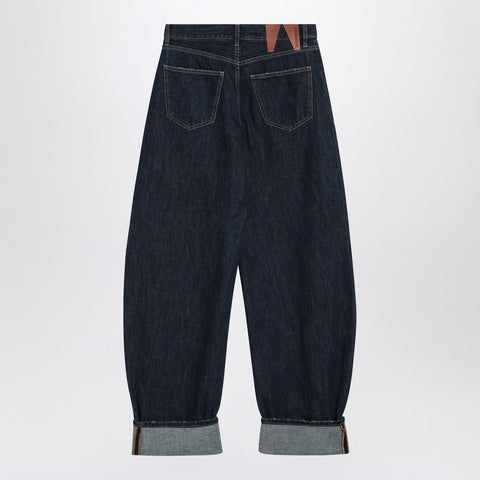Darkpark DARKPARK Khris balloon jeans blue with cuff