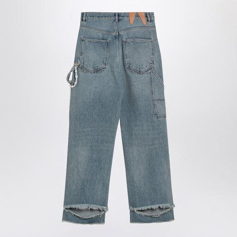 Darkpark DARKPARK Lisa light blue washed ripped jeans