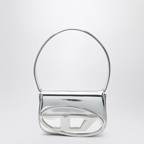 Diesel Diesel 1DR Iconic bag in mirrored silver leather