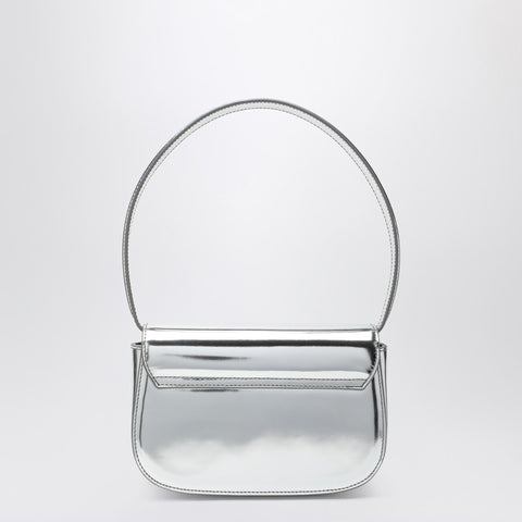 Diesel Diesel 1DR Iconic bag in mirrored silver leather
