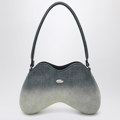 Diesel Diesel Double-D shoulder bag in denim