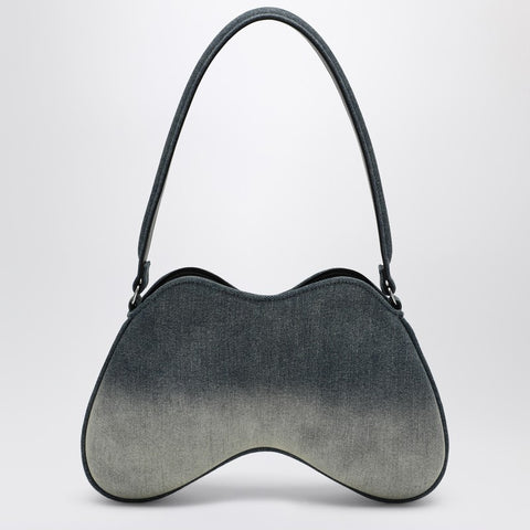 Diesel Diesel Double-D shoulder bag in denim