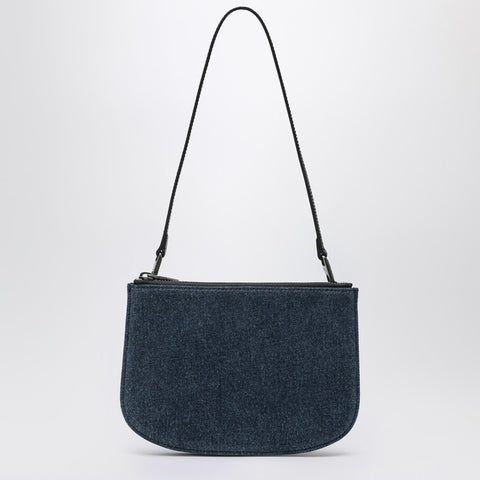 Diesel Diesel 1DR Twin shoulder bag in blue denim