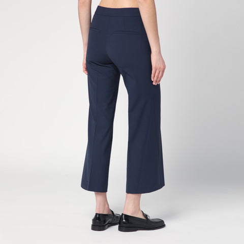 Semicouture Semicouture Blue Amandine trumpet trousers