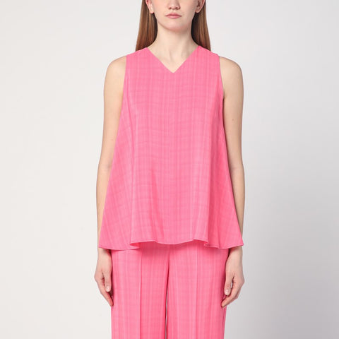 Semicouture Semicouture Pink Prya viscose top